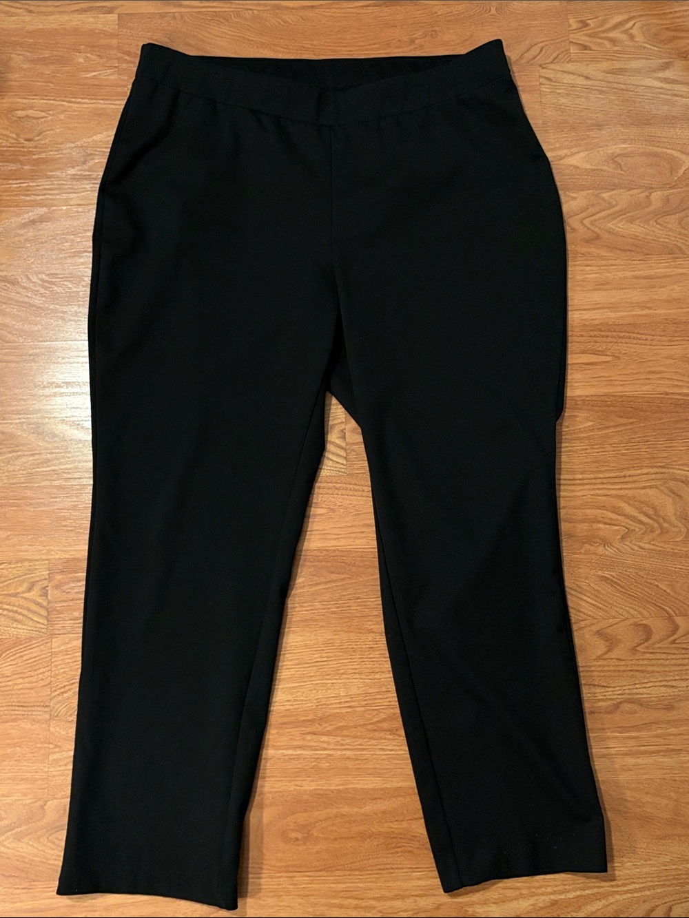 Lane Bryant Black Pull-On Trousers